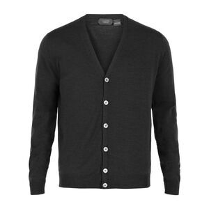 Slowear Zanone Slim Fit Cardigan Grey Mens
